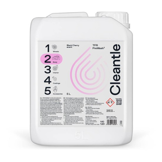 Cleantle TFR PreWash² Cleantle TFR PreWash²